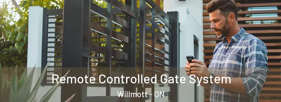  Remote Controlled Gate System Willmott - ON