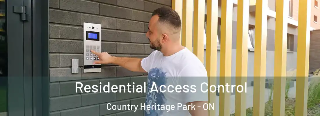  Residential Access Control Country Heritage Park - ON