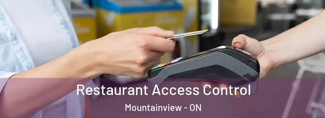  Restaurant Access Control Mountainview - ON