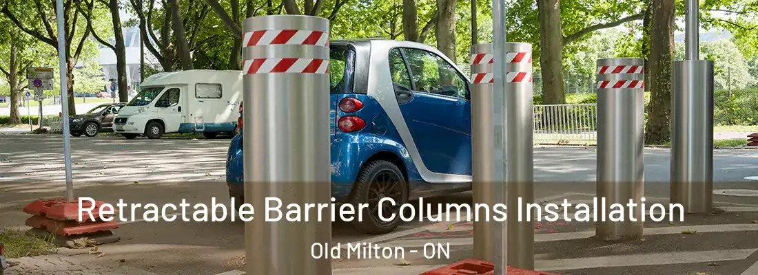  Retractable Barrier Columns Installation Old Milton - ON