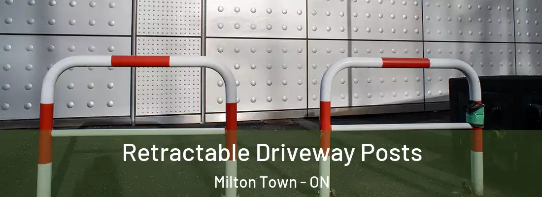  Retractable Driveway Posts Milton Town - ON
