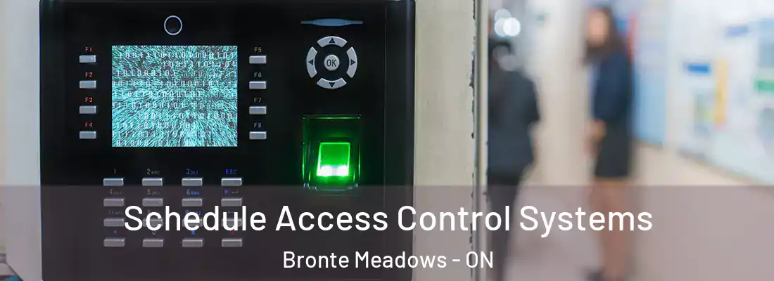  Schedule Access Control Systems Bronte Meadows - ON