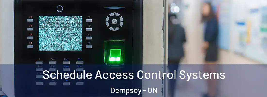  Schedule Access Control Systems Dempsey - ON