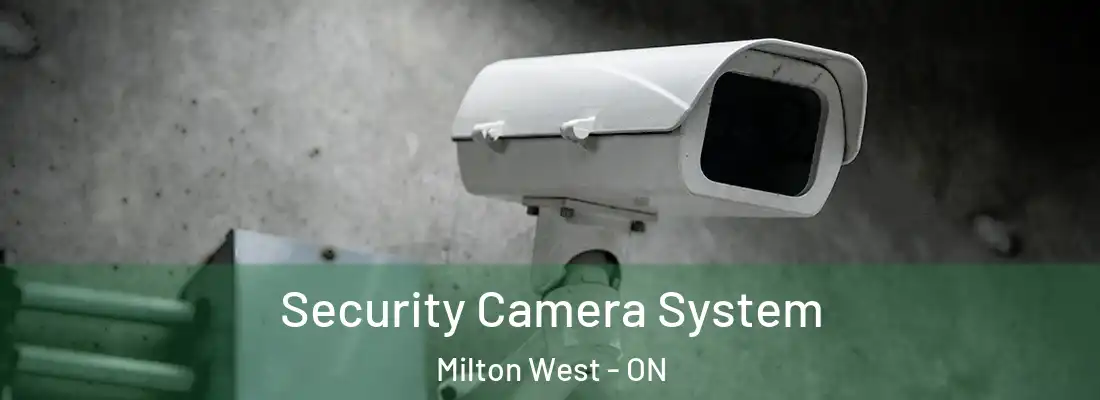  Security Camera System Milton West - ON