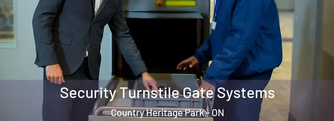  Security Turnstile Gate Systems Country Heritage Park - ON