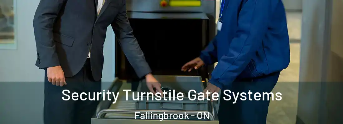  Security Turnstile Gate Systems Fallingbrook - ON