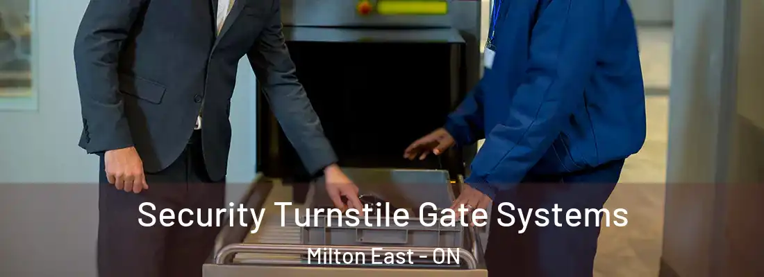  Security Turnstile Gate Systems Milton East - ON