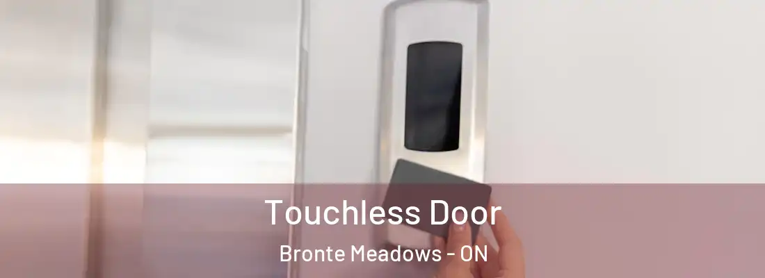  Touchless Door Bronte Meadows - ON