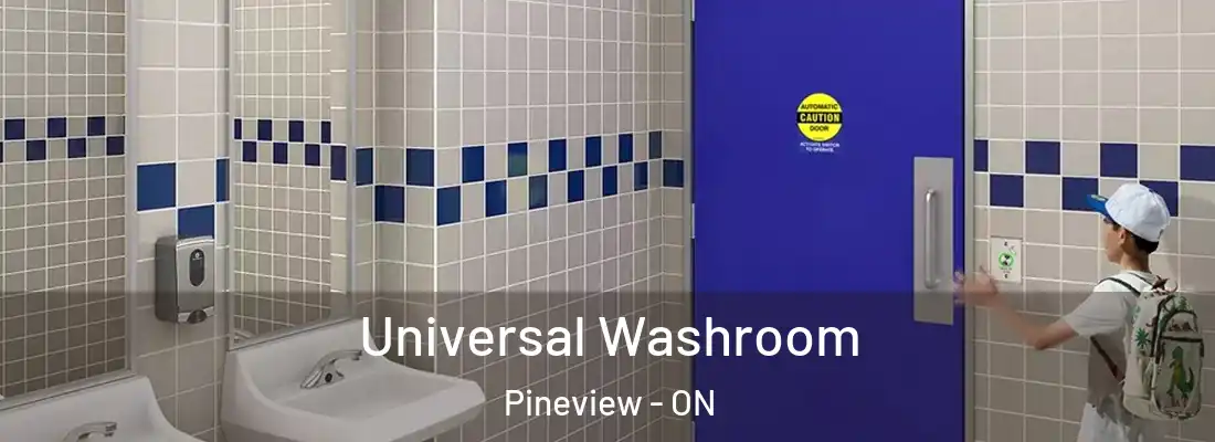  Universal Washroom Pineview - ON