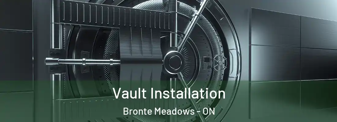  Vault Installation Bronte Meadows - ON