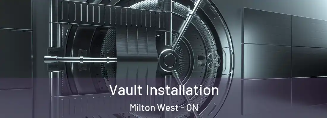  Vault Installation Milton West - ON