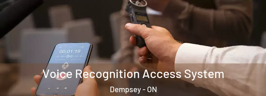  Voice Recognition Access System Dempsey - ON