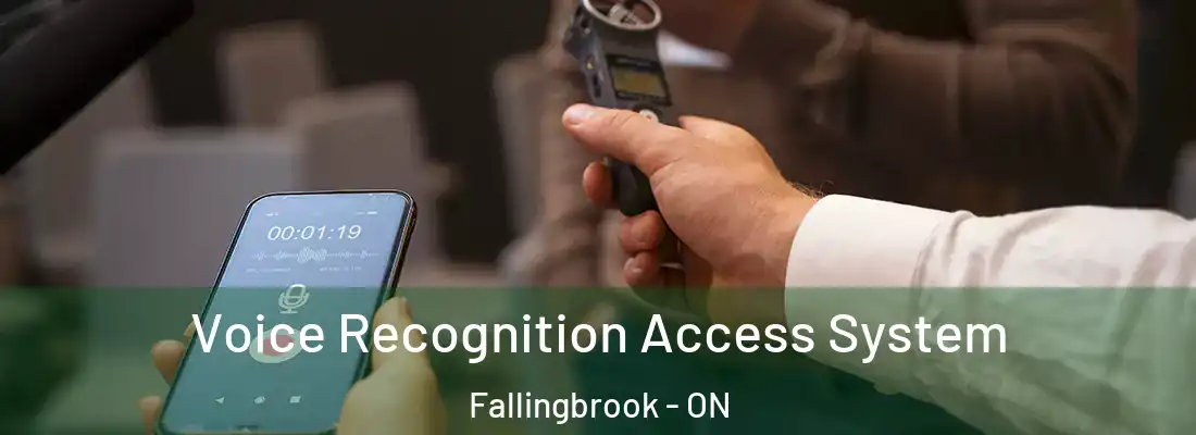  Voice Recognition Access System Fallingbrook - ON