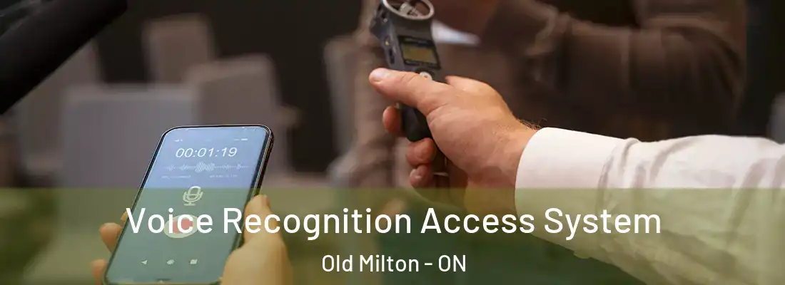  Voice Recognition Access System Old Milton - ON