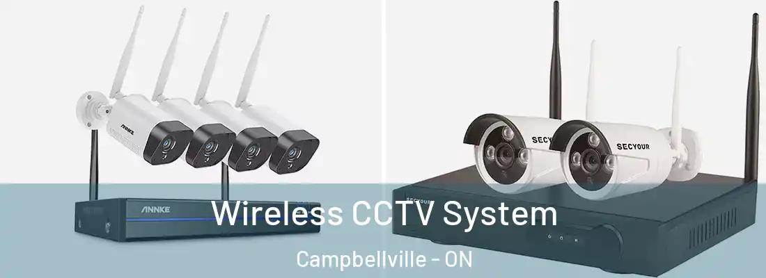  Wireless CCTV System Campbellville - ON