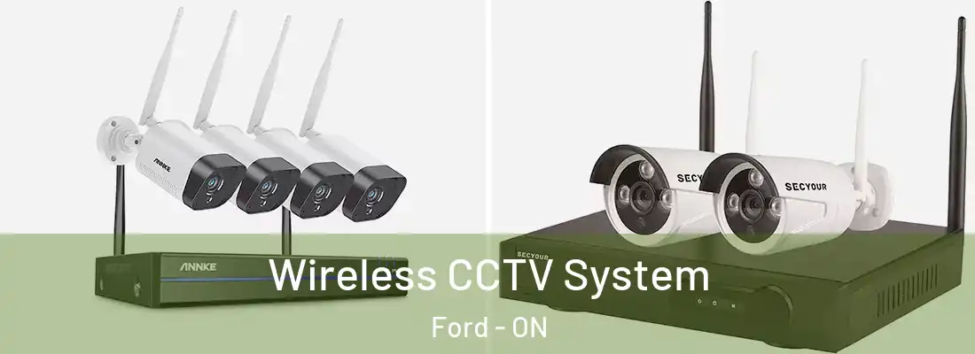  Wireless CCTV System Ford - ON